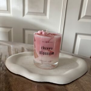 glas cherry blossom