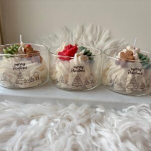 Kerst trio van kaarsen
